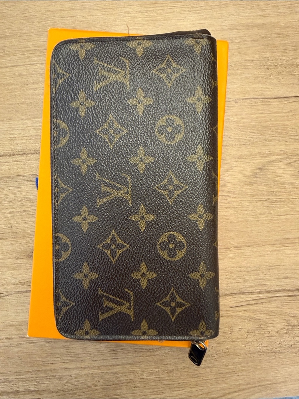 Louis Vuitton Monogram Zippy organizer Wallet - Brown